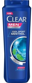 Clear Men Cool Sport Menthol 550 ml Şampuan kullananlar yorumlar